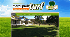 Desktop Screenshot of mardiparkturf.com.au