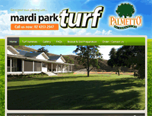 Tablet Screenshot of mardiparkturf.com.au